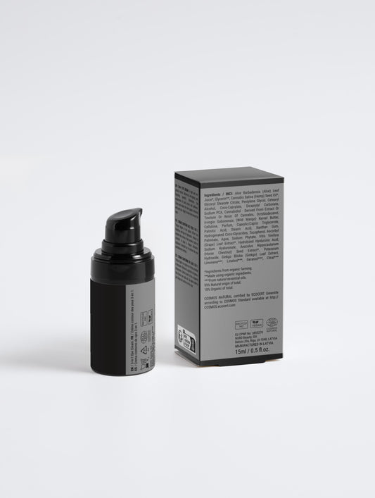 3-In-1 Men’s Eye Cream – Dark Circles, Puffiness & Wrinkle Treatment for Men | Hydrating Anti-Aging Under Eye Cream | LaniLuxe Skincare