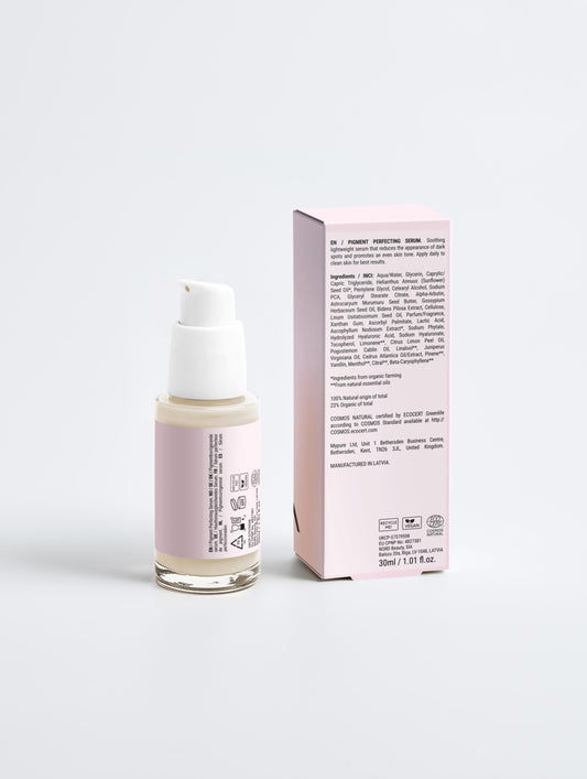 Pigment Perfecting Serum | Brightening Hyperpigmentation & Dark Spot Corrector for Even Skin Tone | LaniLuxe Skincare