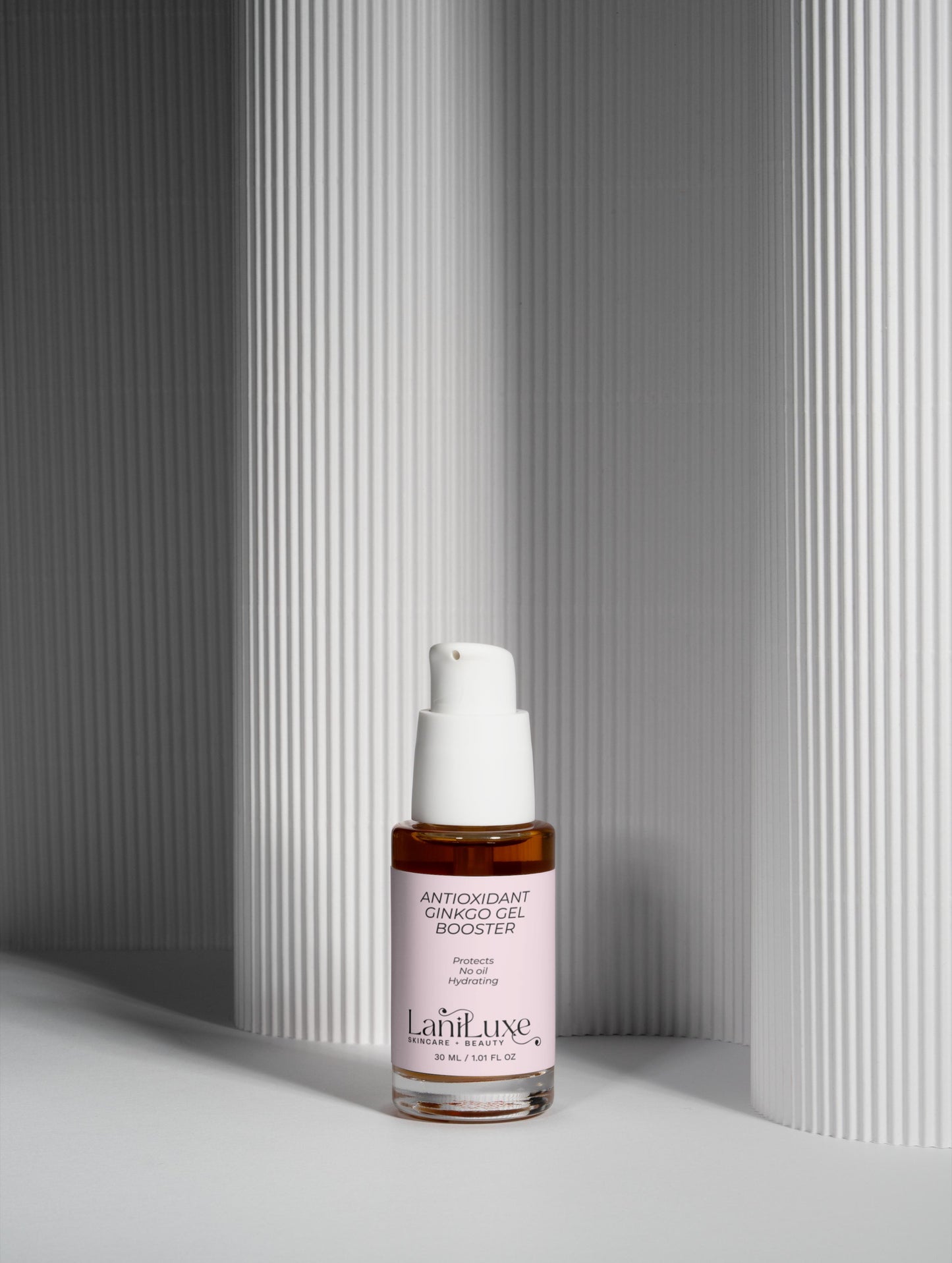 Antioxidant Ginkgo Gel Booster | Brightening Hydrating Serum for Radiant Skin | LaniLuxe Skincare