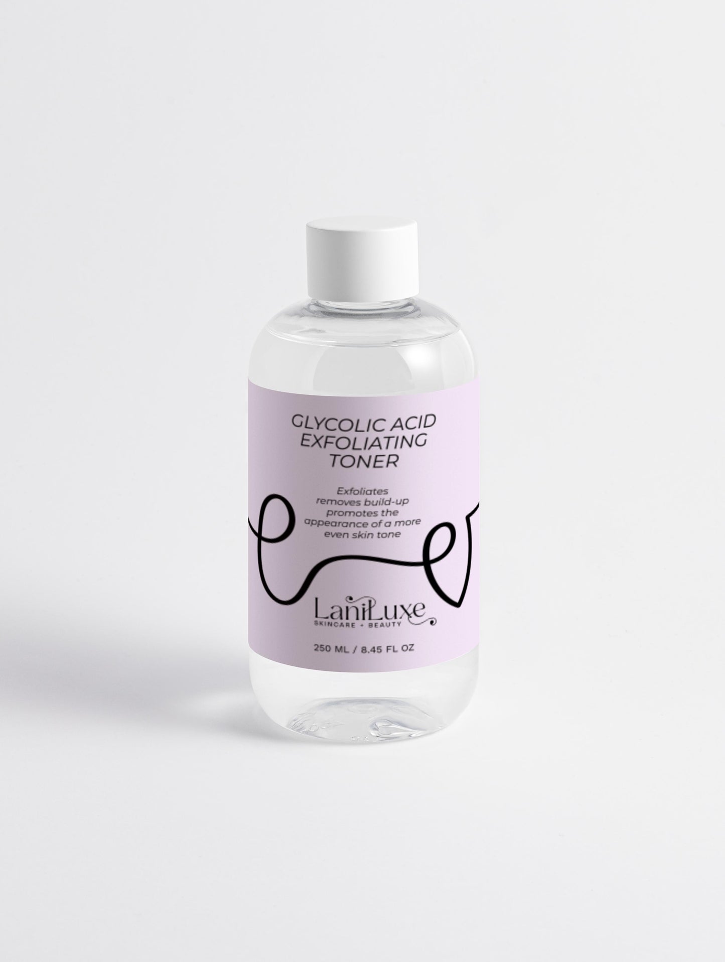 Glycolic Acid Toner – Exfoliating & Brightening AHA Toner for Smooth, Clear & Refined Skin | Pore Minimizing Treatment | LaniLuxe Skincare