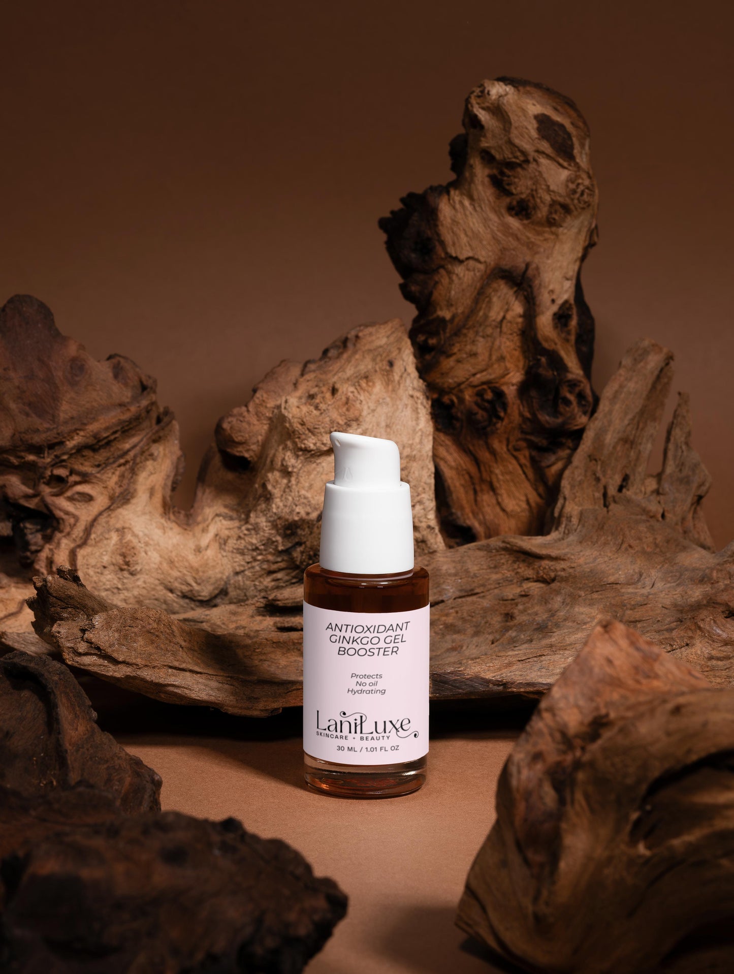 Antioxidant Ginkgo Gel Booster | Brightening Hydrating Serum for Radiant Skin | LaniLuxe Skincare