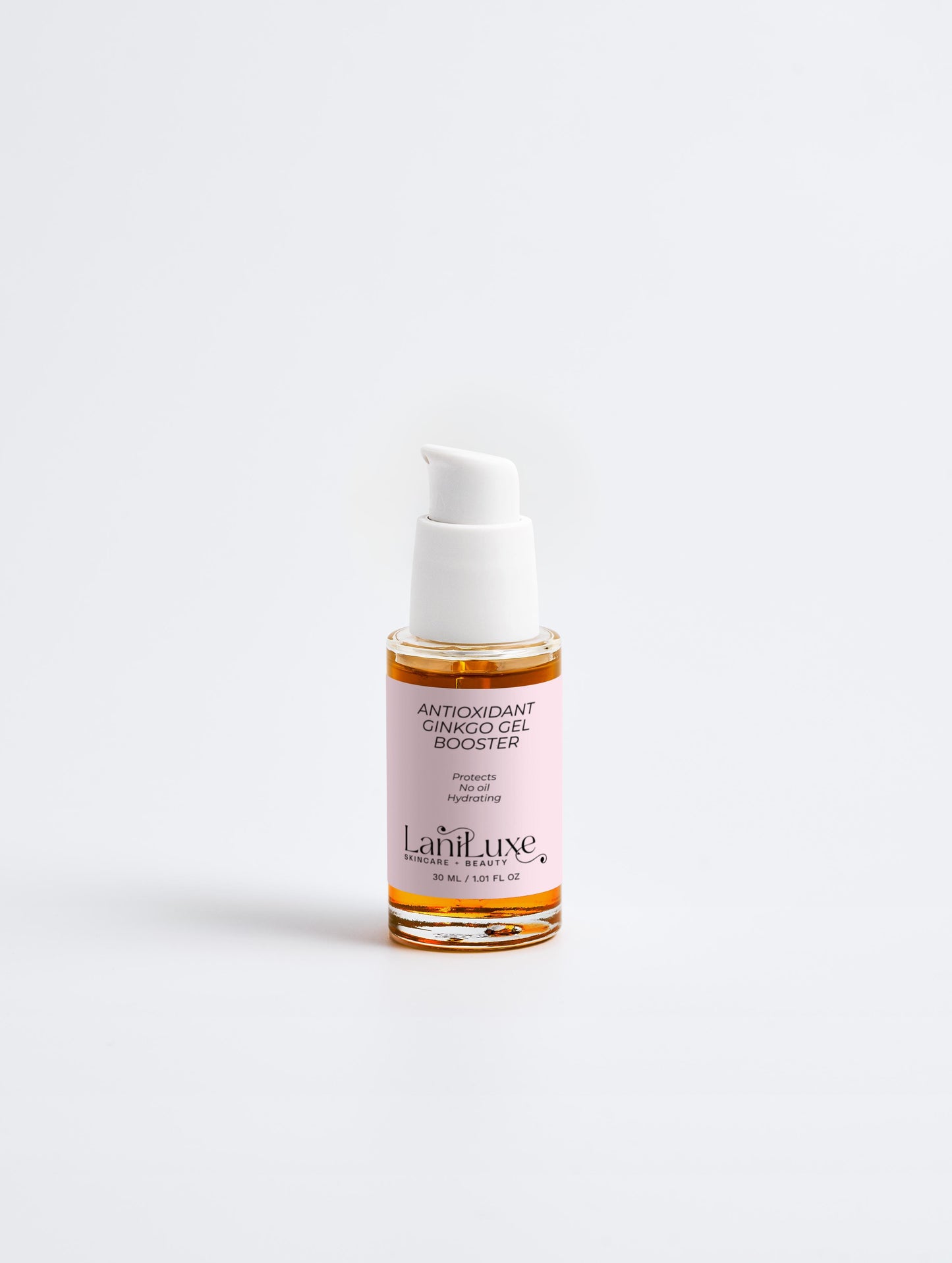 Antioxidant Ginkgo Gel Booster | Brightening Hydrating Serum for Radiant Skin | LaniLuxe Skincare