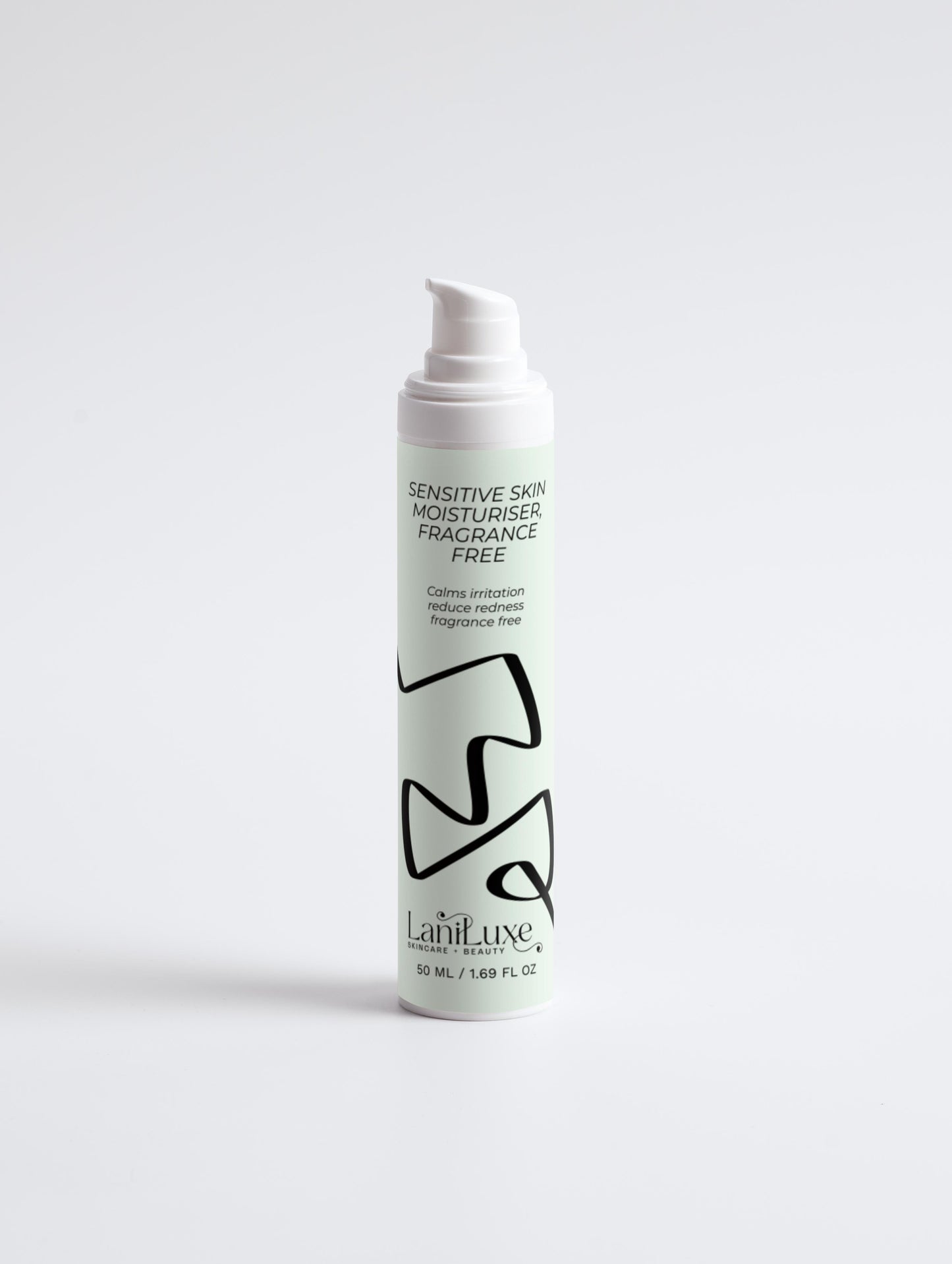 Sensitive Skin Moisturizer – Fragrance-Free Hydrating Face Cream for Sensitive & Dry Skin | LaniLuxe Skincare
