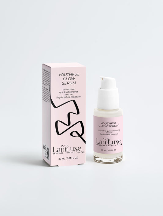 Youthful Glow Serum – Hydrating Anti-Aging Face Serum for Radiant, Firm & Smooth Skin | LaniLuxe Skincare